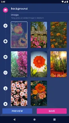 Autumn Flowers Live Wallpaper android App screenshot 7